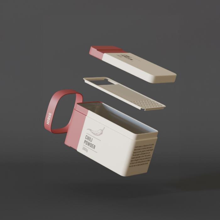 Refillable Packaging for Spices